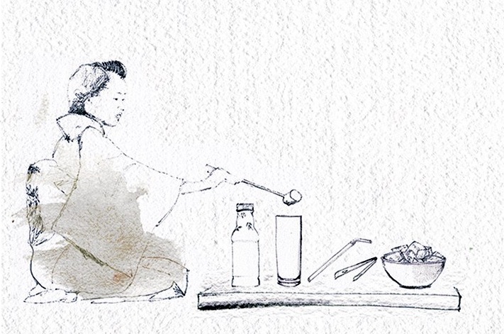 Tetley Tea advertising illustration
